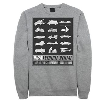 Men's Marvel Retro Comic Adventure Sweatshirt