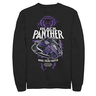 Men's Marvel Black Panther The Royal Talon Fighter Sweatshirt
