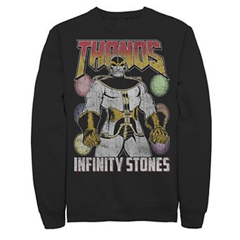 Men's Marvel Vintage Thanos Infinity Stones Sweatshirt