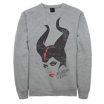 Disney's Live Action Maleficent Men's Mistress Of Evil Head Shot Sweatshirt