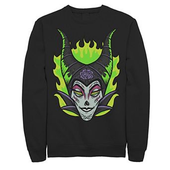 Disney's Sleeping Beauty Maleficent Men's Sugar Skull Sweatshirt