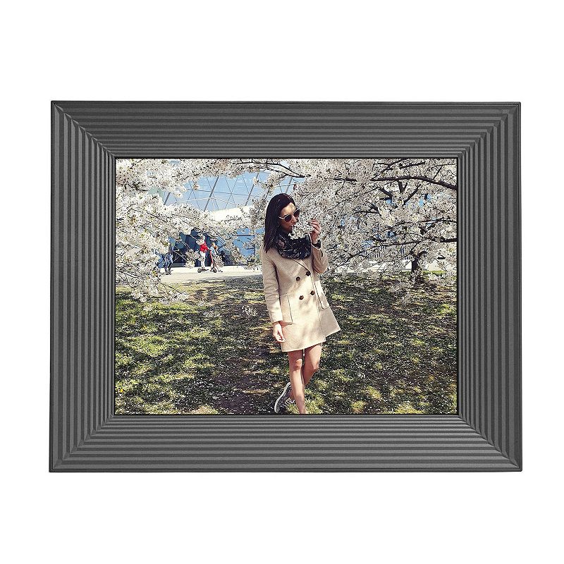 Aura Frames 9-Inch Mason Digital Photo Frame, Grey