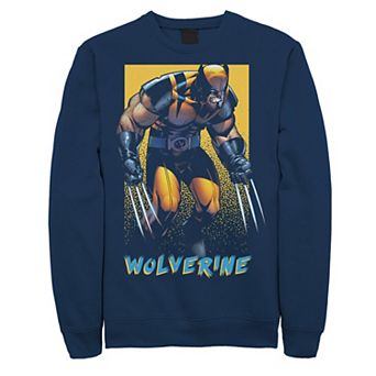 Men's Marvel X-Men Wolverine Classic Color Pop Sweatshirt