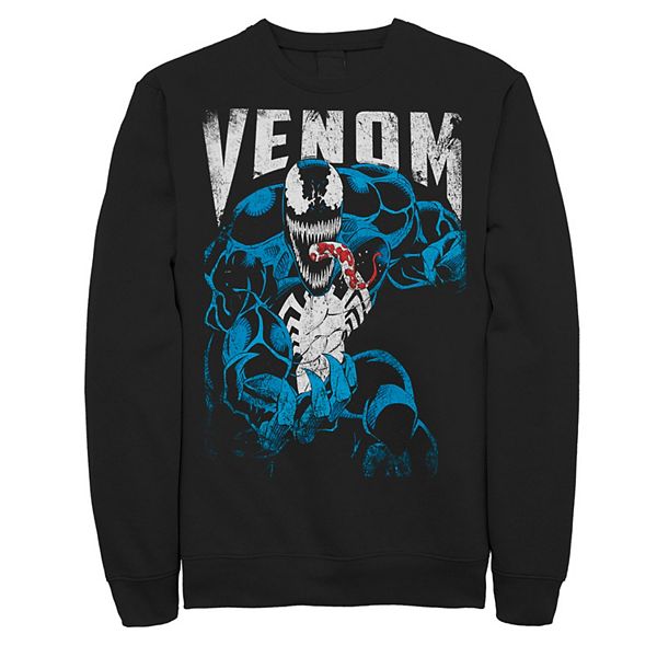 Men's Marvel Venom Distressed Sweatshirt