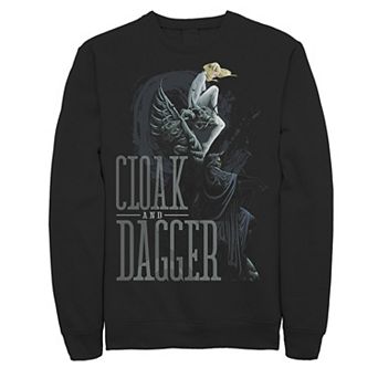 Men's Marvel Cloak & Dagger Dragon Statue Sweatshirt