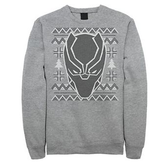 Men's Marvel Black Panther Mask Christmas Fleece