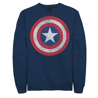 Men's Marvel Captain America Classic Shield Sweatshirt