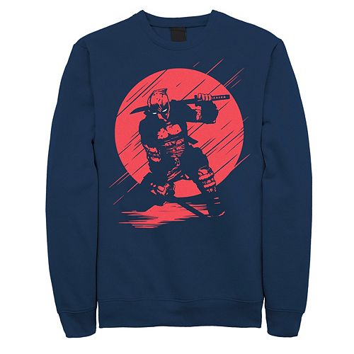 Mens Marvel Deadpool Red Moon Sweatshirt