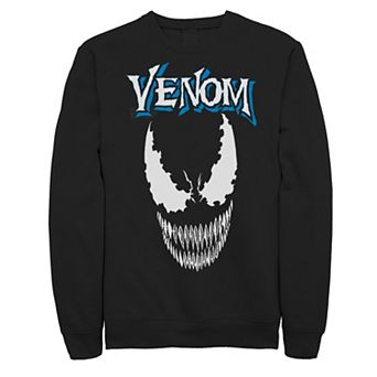 Men's Marvel Venom Face Close Up Fleece