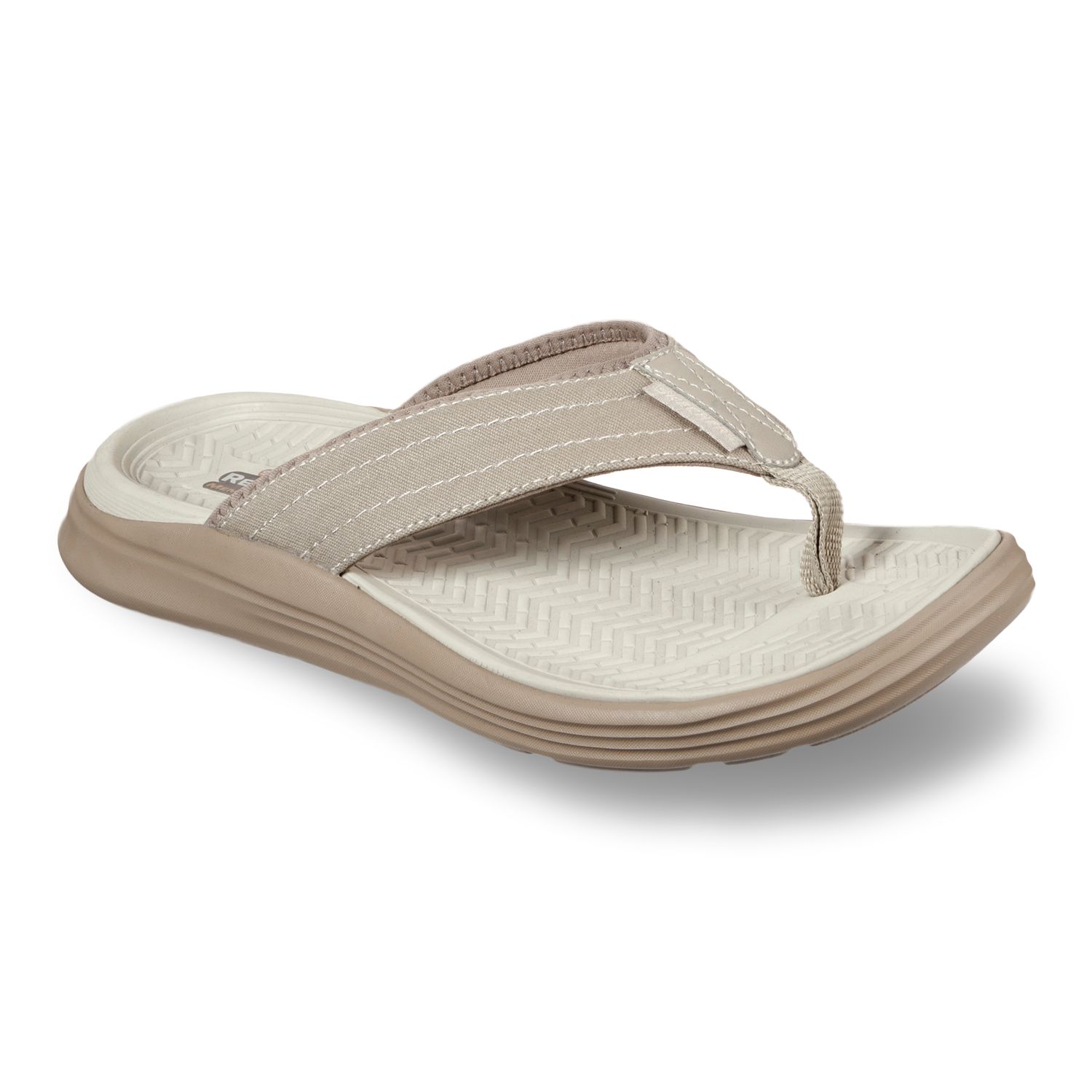 skechers relaxed fit flip flops mens