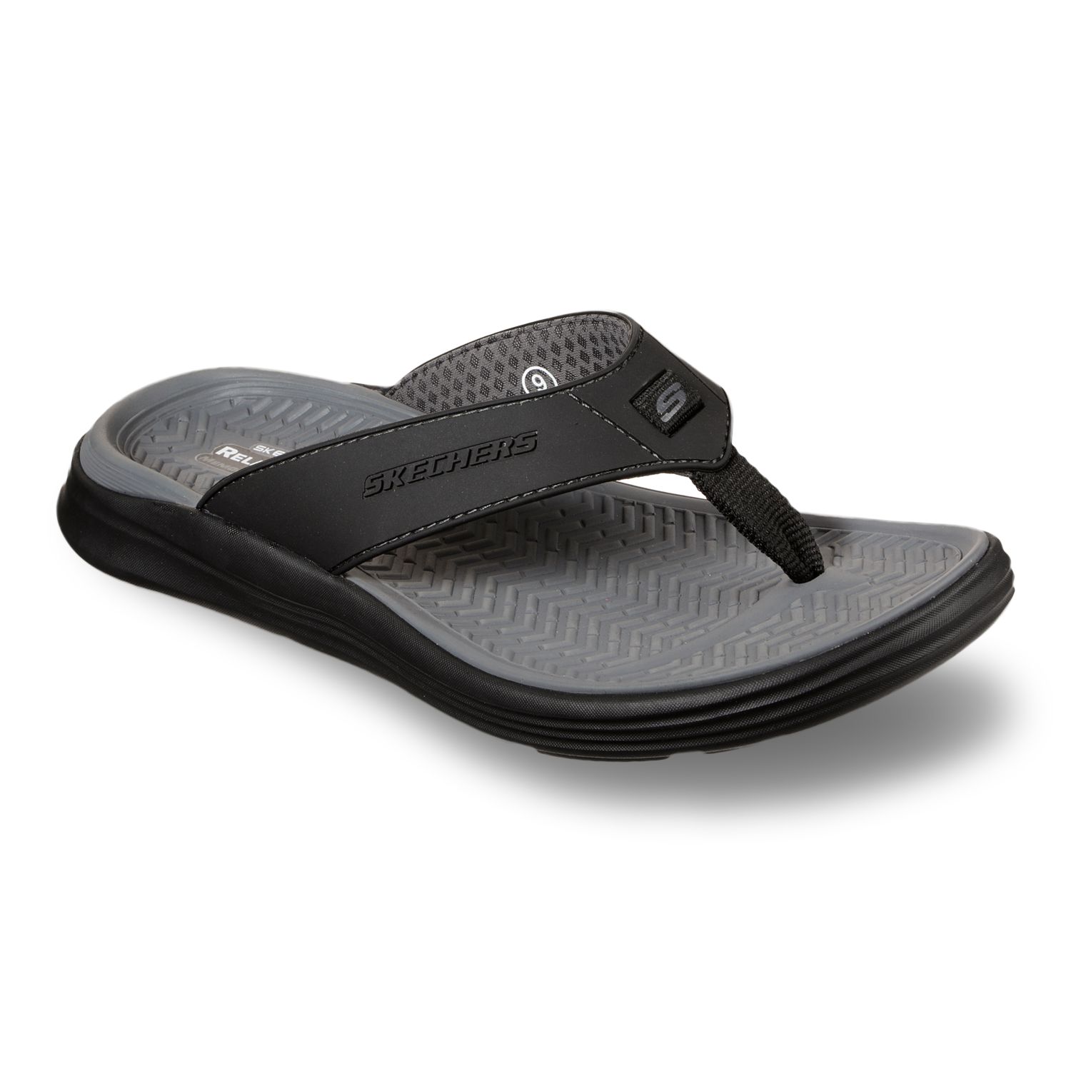 kohls skechers yoga foam flip flops