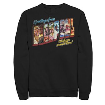 Men's Marvel Deadpool Greetings From Sweatshirt