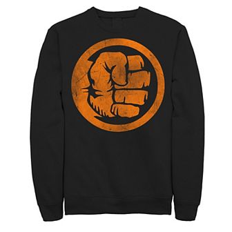 Men's Marvel Hulk Cut-Out Halloween Sweatshirt