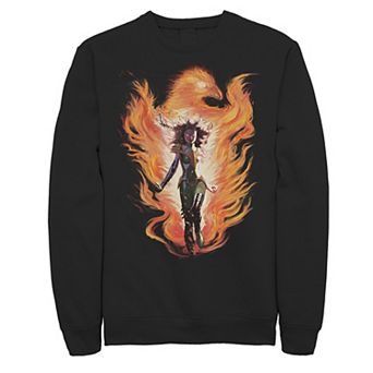 Men's Marvel X-Men Rise Of The Dark Phoenix Flames Fleece