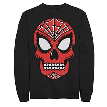 Men's Marvel Spider-Man Sugar Skull Fleece