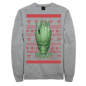 Men's Marvel Guardians of the Galaxy "I AM GROOT" Sweatshirt