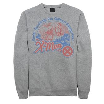 Men's Marvel X-Men Xavier Academy Vintage Logo Fleece