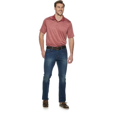 Big & Tall Croft & Barrow® Fitted Space-Dye Polo