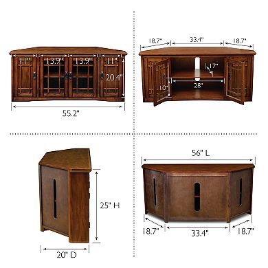 Leick Furniture Corner TV Stand