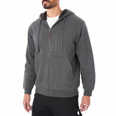 Men's Smith's Workwear Sherpa-Lined Fleece Jacket