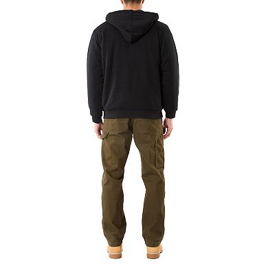 Men's Smith's Workwear Sherpa-Lined Fleece Jacket