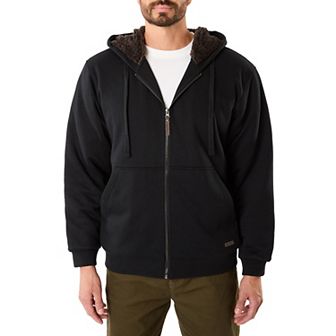 Men's Smith's Workwear Sherpa-Lined Fleece Jacket