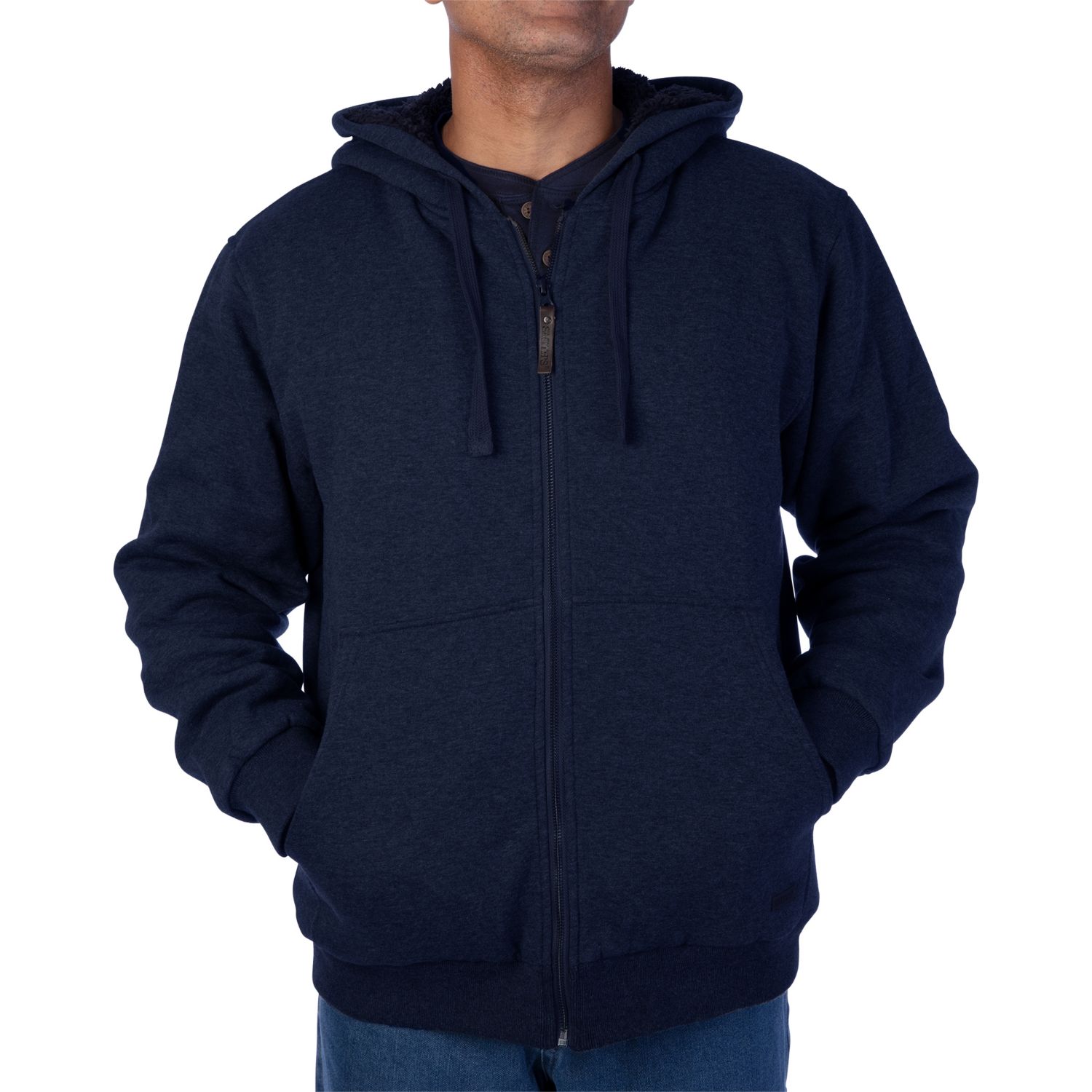 dickies heavyweight quilted fleece hoodie