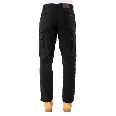 Men's Smith's Workwear Stretch Fleece-Lined Canvas Cargo Pant