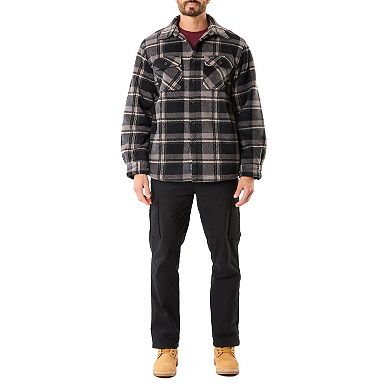 Men's Smith's Workwear Stretch Fleece-Lined Canvas Cargo Pant