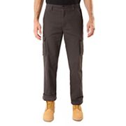 Men's Smith's Workwear Stretch Fleece-Lined Canvas Cargo Pant