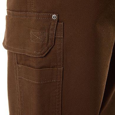 Mens Smith's Workwear Duck Canvas Gusset Utility Cargo Carpenter Pants