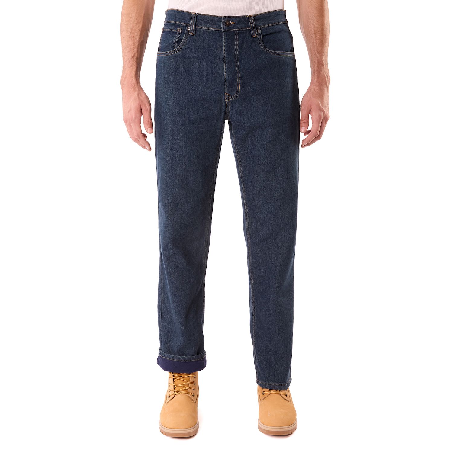 thermal lined jeans mens