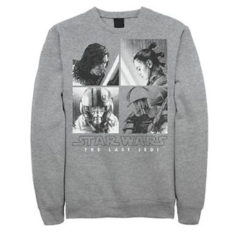 Men's Star Wars Last Jedi SquareUp Sweatshirt