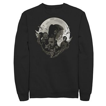 Men's Star Wars Last Jedi Rebels Moon Sweatshirt