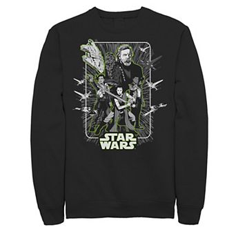 Men's Star Wars Last Jedi Group Sweatshirt