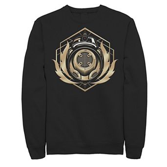 Men's Star Wars BB-9E Portrait Badge Sweatshirt