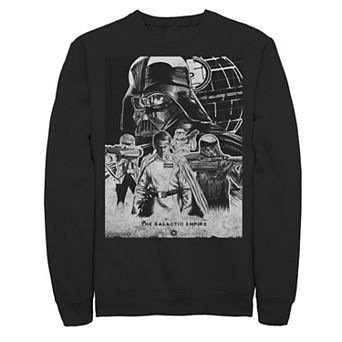 Men's Star Wars Rogue One Empire Military Poster Sweatshirt