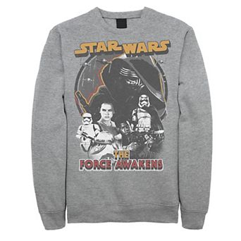 Men's Star Wars: The Force Awakens Group Poster Sweatshirt