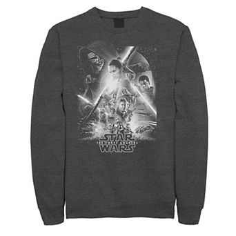 Men's Star Wars Force Awakens Group Poster Sweatshirt