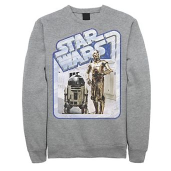 Men's Star Wars Tantive Droids Chrome Border Sweatshirt