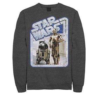Men's Star Wars Tantive Droids Chrome Border Sweatshirt
