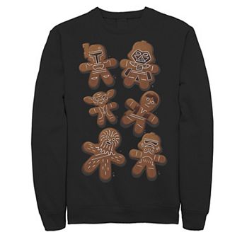 Men's Star Wars Christmas Ginger Bread Wars Sweatshirt