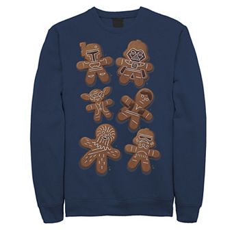 Men's Star Wars Christmas Ginger Bread Wars Sweatshirt