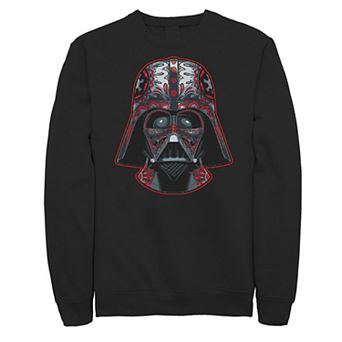 Men's Star Wars Darth Vader Helmet Markings Sweatshirt