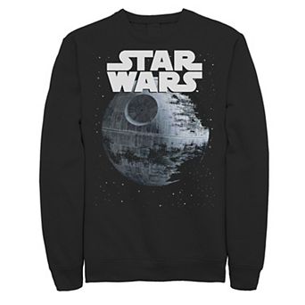 Men's Star Wars Death Star Title Logo Sweatshirt
