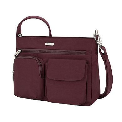 Travelon Anti-Theft Essentials Patch Pocket Crossbody Bag