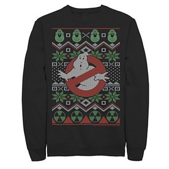 Men's Ghostbusters Original Logo Knit Sweatshirt Pullover