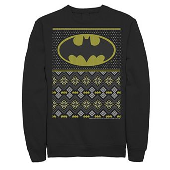 Men's DC Comics Batman Logo Knit Fleece