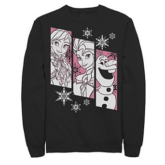 Disney's Frozen Men's Snowflake Panel Sweatshirt