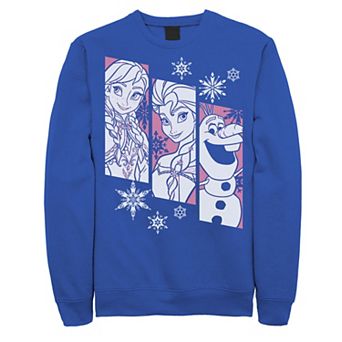 Disney's Frozen Men's Snowflake Panel Sweatshirt